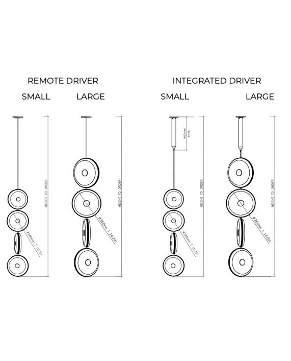Bert Frank Beran Drop 4 Chandelier